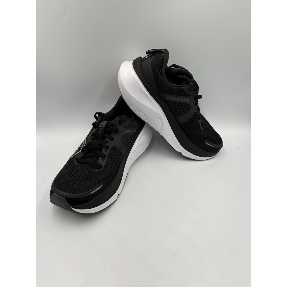 Saucony Guide 18 Womens Black White Athletic Running Sneakers Shoes Size 7.5 - Picture 6 of 13